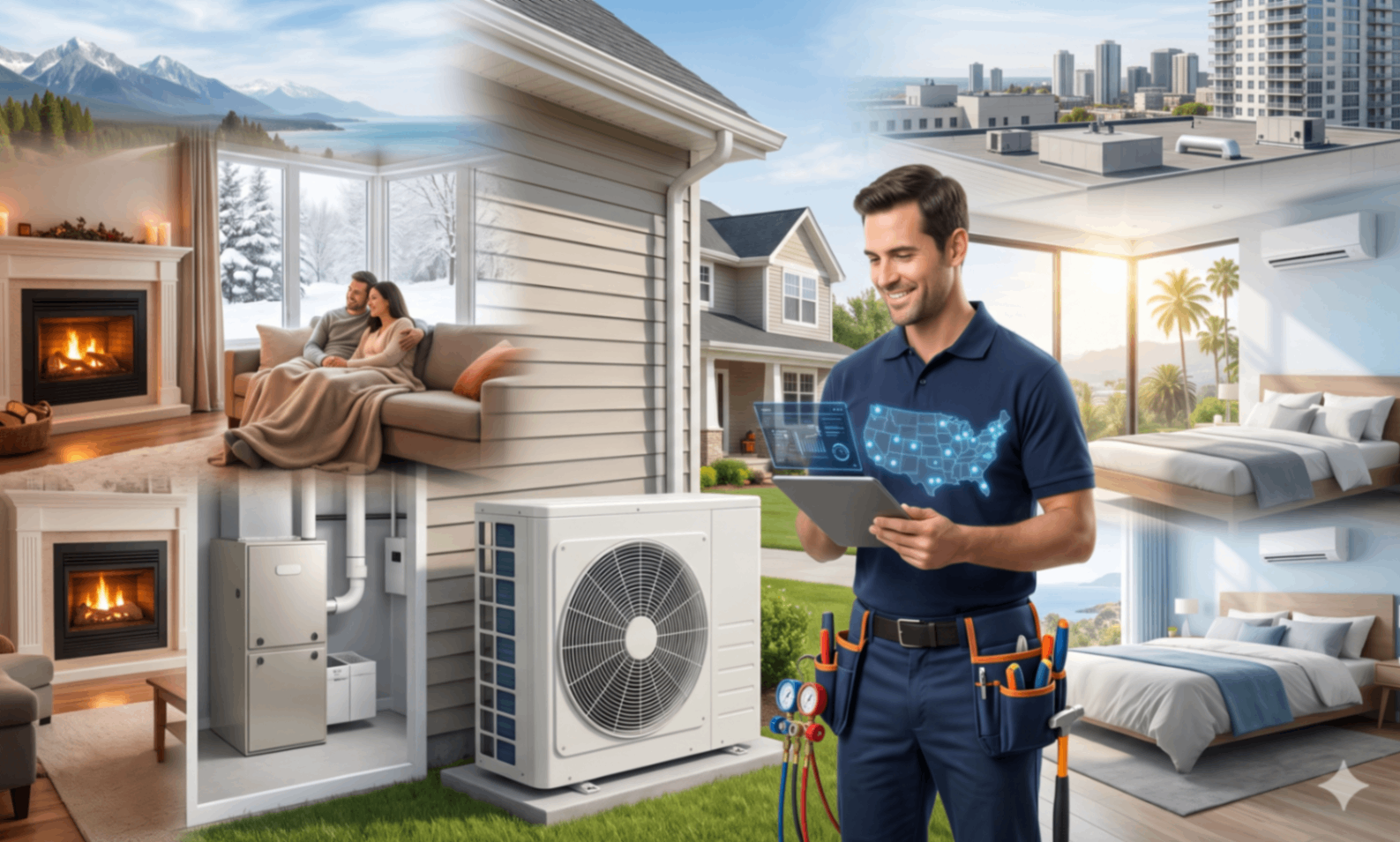 HVAC in Poland, IN